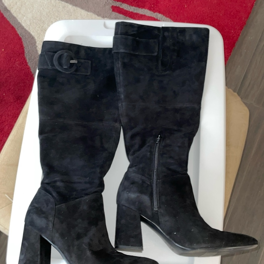 Naturalizer Harlowe Wide Calf Tall Boots Size 8W
